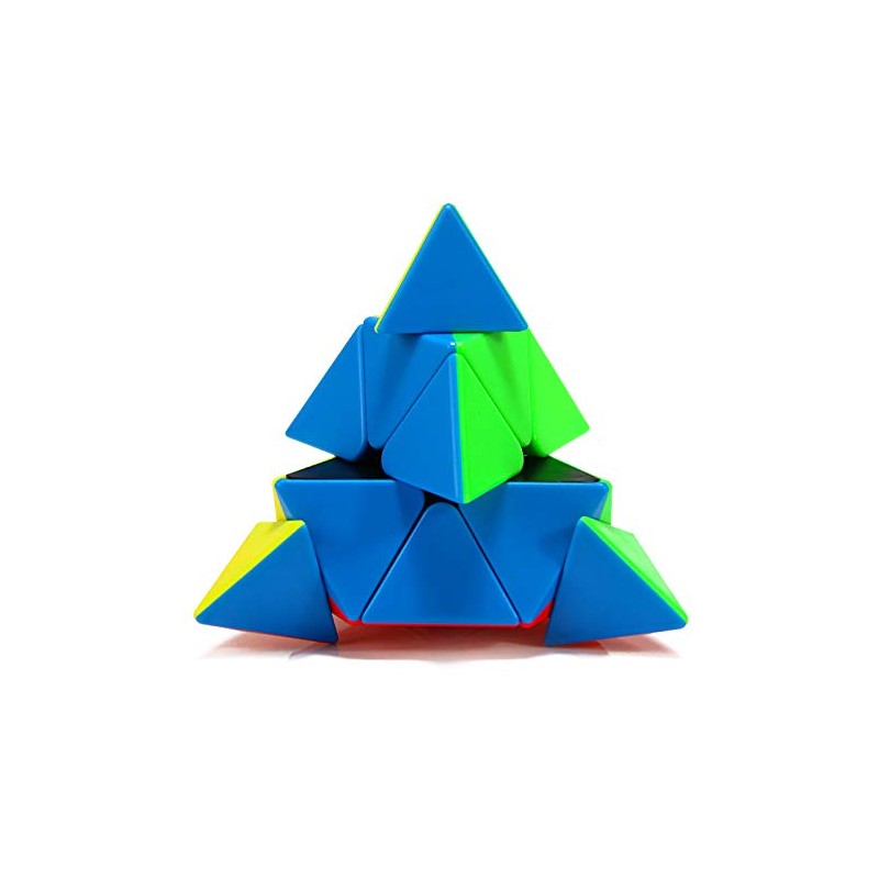 CuberSpeed Moyu Pyramid stickerless Speed Cube Cubing Classroom Triangle Speed
