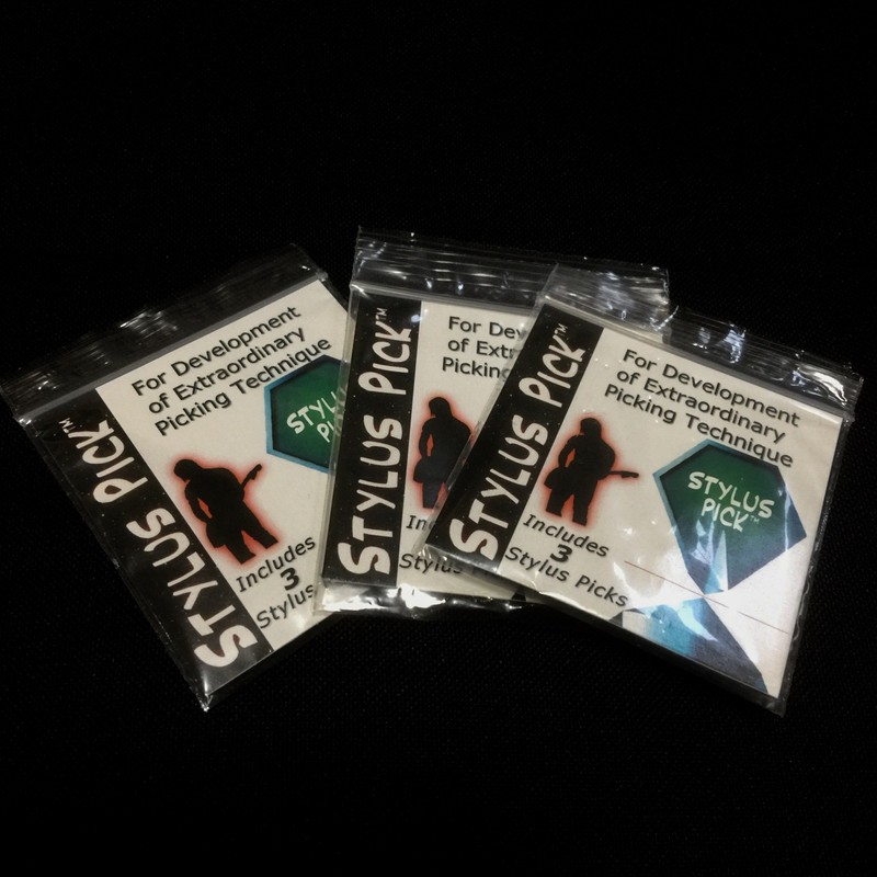 Set of 3 Stylus Picks (stylus pick red)