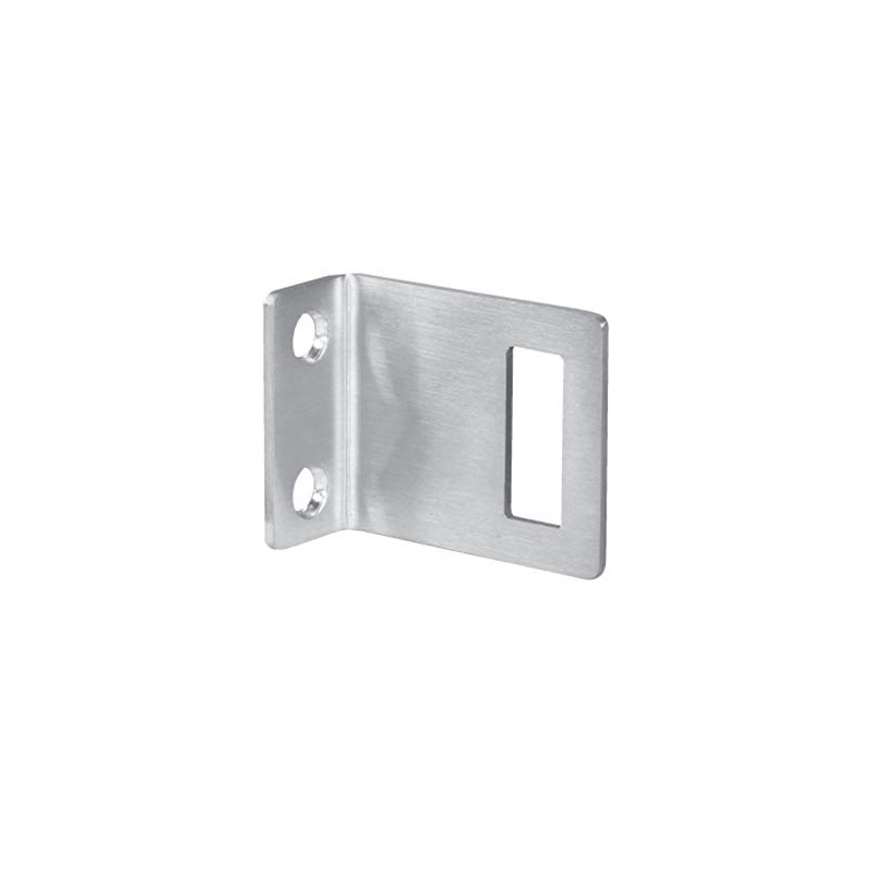 Access Hardware Cubicle Lock Keep for 20mm Partitions in Silver