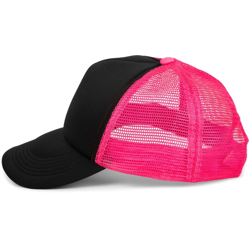 stylebreaker 04023007 5 Panel Mesh Trucker Baseball Cap Adjustable Unisex