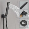 JingGang Oil Rubbed Bronze Shower System 8 Inch Bathroom Rain