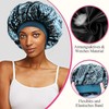 YENTEN Satin Bonnet, Silk Sleep Bonnets for Women, Adjustable Satin