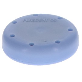 Plasdent 400BSS-2PS Round Bur Block Small Baby Blue Magnetic 7 Bur Capacity