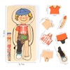 KABENFIS 29 Piece Boys Human Body Puzzle for Kids and