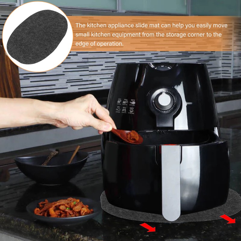 Appliance Heat Resistant Mat Cuttable Washable Countertop Protector Pad with