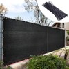 Royal Shade Custom Size 6' x 78' Black Fence Privacy