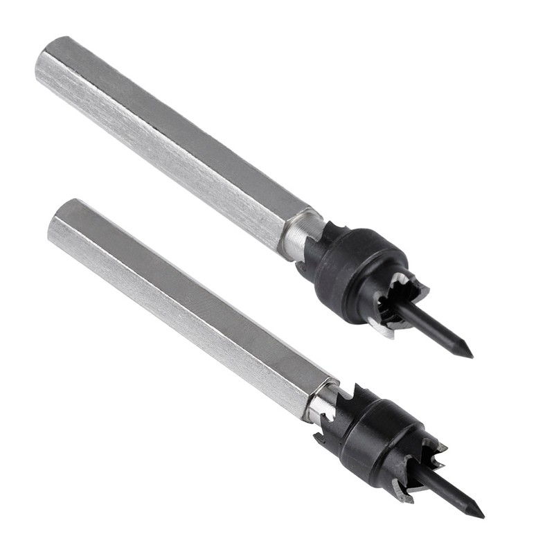 2Pcs High Speed Steel Rotary Spot Weld Drill Cutter Remover