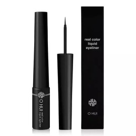 NS Home Shopping [NS홈쇼핑][오휘] 리얼컬러 리퀴드 아이라이너 01호 블랙[35781466] [NS Home Shopping][O Hui] Real Color Liquid Eyeliner No. 01 Black [35781466] [Single option]