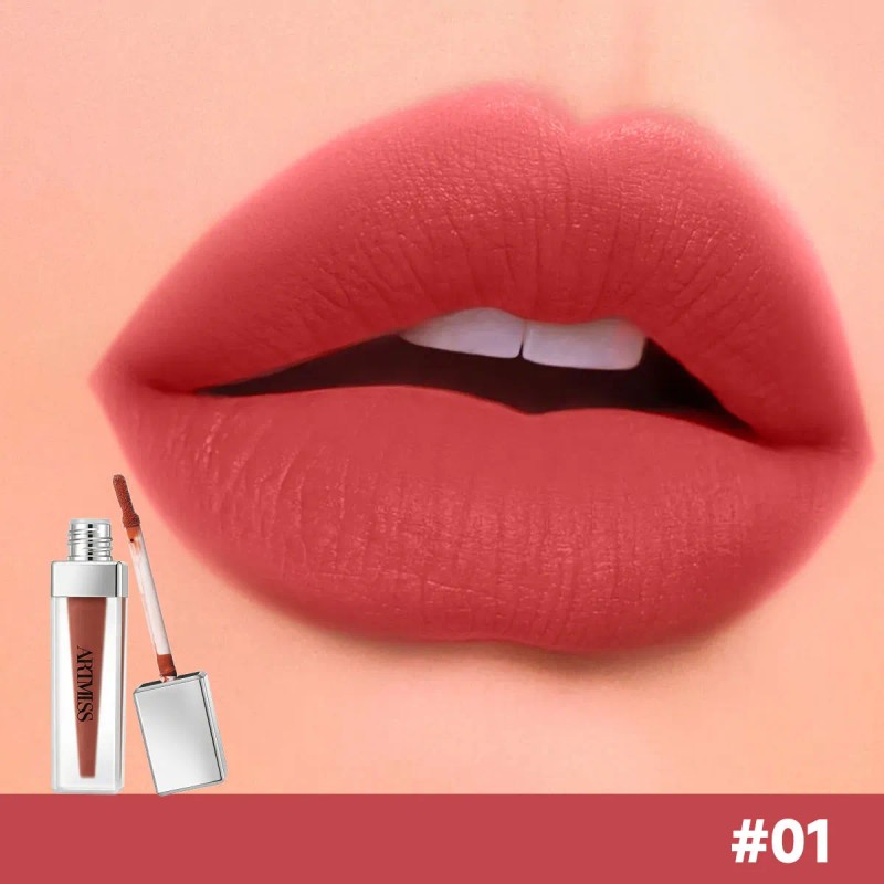 Artmiss Labial Líquido Mate Ligero Terciopelo Larga Duración
