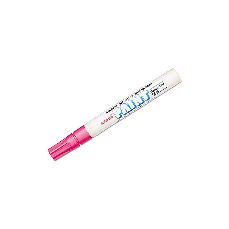 uni-Paint Permanent Marker, Medium Bullet Tip, Pink