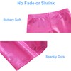 LUOUSE - Pantalones cortos de gimnasia para niñas, para niños