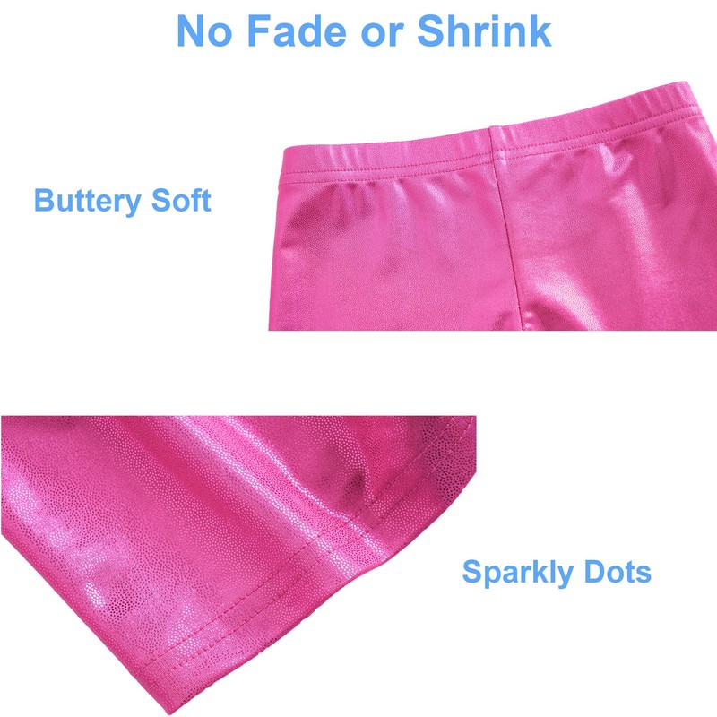 LUOUSE - Pantalones cortos de gimnasia para niñas, para niños