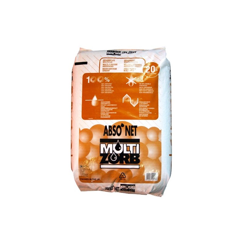 Ecospill GR0002 Multisorb Absorbent Granules, 20 Liter