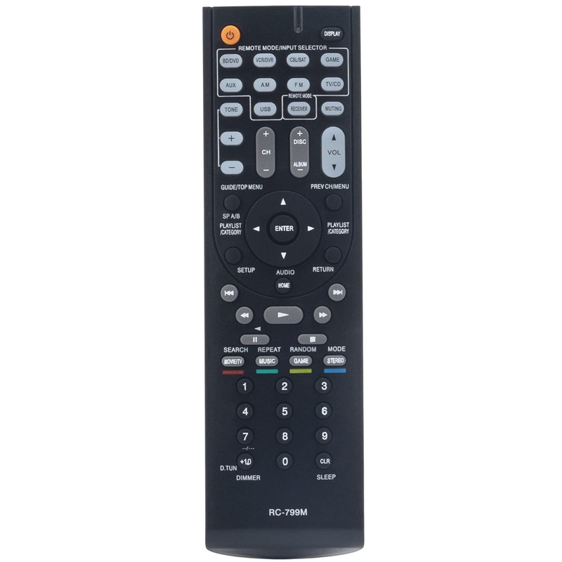RC-799M Replacement Remote Control fit for Onkyo AV Receiver HT-R548