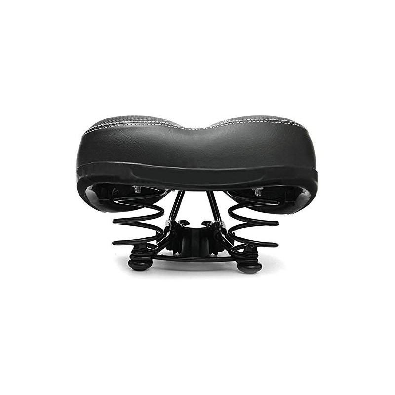 Bike Seat Comfort Saddle Dual Spring Designed with Memory Foam