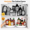 CTIME 11.8" Lazy Susan for Refrigerator, Lazy Susan Spice Rack