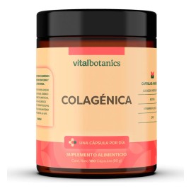 Suplemento Multivitamnico Colagnica con 180 capsulas 500 mg de Colgeno Hidrolizado, Biotina, Magnesio, Zinc y Vitaminas A, B5, C, D y E....           