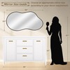 Dorlicecass Irregular Wall Mirror - Wall Mirrors Decorative 20"x36" Black