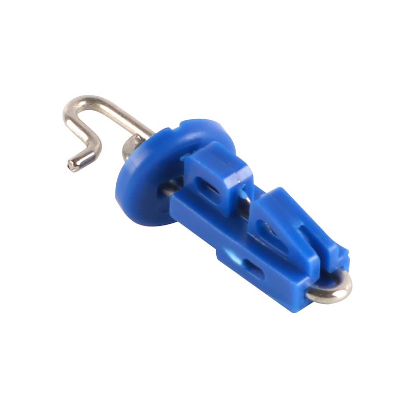 Laroal 10Pcs Köder Release Clip Regenschirm Stil Meer Angeln Solo