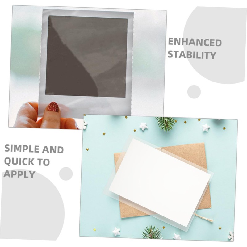 OHPHCALL Thermal Laminating Pouches 100pcs Lamination Sheets Laminating Film for