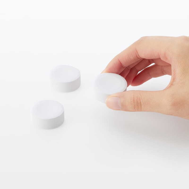 MUJI 83739539 Medicated Bicarbonate Bath Tablet, Colorless, Unscented, 0.5 oz