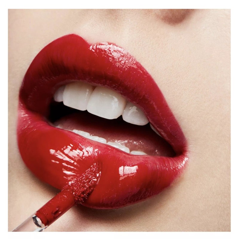 M·A·C MAC LIPGLASS Shade 328 RUBY WOO Full Size 0.10oz