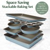 Goodful All-In-One Nonstick Bakeware Set, Stackable and Space Saving Design