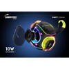 WorryFree Gadgets 10W Portable Speaker with RGB Lights, Big Bass