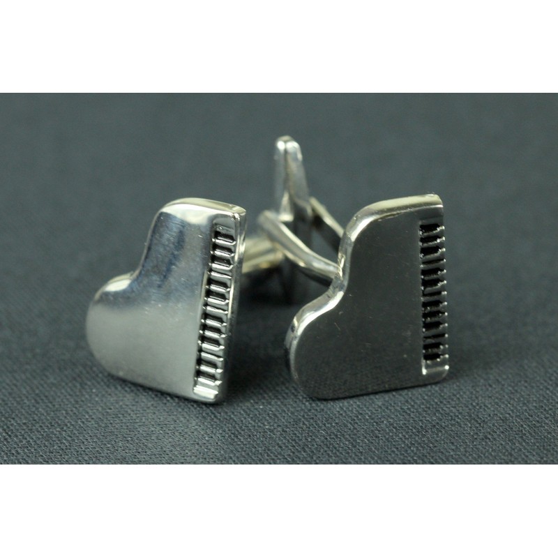 Miniblings Grand Piano Piano Cuff Links Cufflinks Buttons + Box