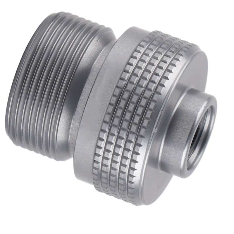 Camping Gas Canister Adapter Convertor Valve Flat Canister to 1L