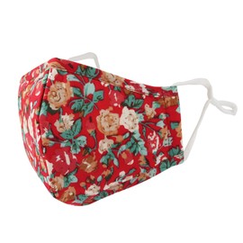 Face Mask Cotton Floral Cloth Filter Pocket Reusable Washable DN1062