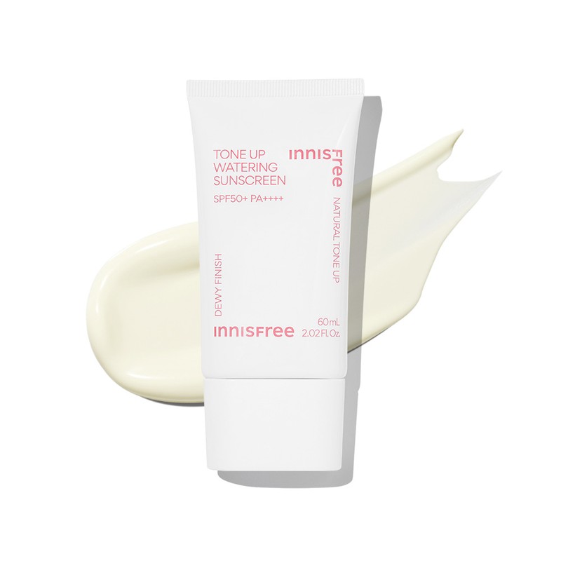 Innisfree [더블구성] 이니스프리 톤업 워터링 선스크린 SPF50+ PA++++ 60ml, 2개