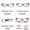 TruVision Readers Reading Glasses – 9502HP- 3 PK – Black
