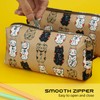 LParkin Lucky Japanese Cat Pencil Case Cute Maneki Neko Cat