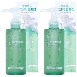 Dr.G Mildly Acidic Cleansing Gel Foam 200ml x 2 Non-drying, low-irritation foam cleansing / 닥터지 약산성 클렌징 젤 폼 200ml x 2개 땅김 없는 저자극폼클렌징