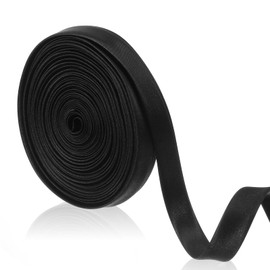 Ymapinc 394 inch Black Corset Dress Straps for Women, Lace Up Ribbon Satin String Replacement Corset Belt with Tie for Wedding Dress - 11 Yards Soft Lace Sash for Birthday Party