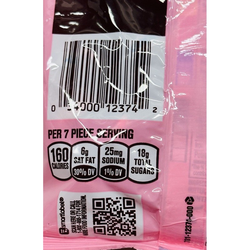 HERSEYS PINK MILK CHOCOLATE KISSES 2.8oz-Brand New-SHIPS N 24 HOURS