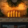 Homemory Amber Flameless Battery Operated LED Candles with Remote Control,