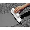 Cleret Dual Bladed Classic Bath Squeegee - All White