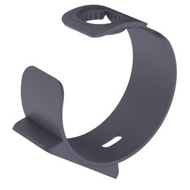 Mipcase Smart Watch Charging Bracket Durable Plastic Holder for Lightweight Design Elegant Display Stand for Use Grey