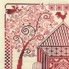 The Russia House in Redwork Set