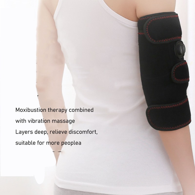 Elbow Heating Wrap with 3 Level Temperature Setting Vibration Massage