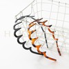 Herbeluemily Headband Hair Clip, Headband with Comb, Black