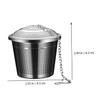 CAXUSD Stainless Steel Tea Strainer Ball Large Mesh Filter for