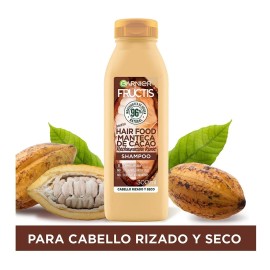 Shampoo Garnier Fructis Hair Food Manteca De Cacao Con 300ml
