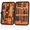 OWill Manicure Set, 18pcs Nail Clippers Pedicure Kit Nail Care