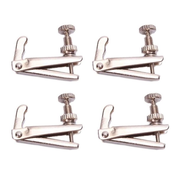 RuiJOTWAT 1 Set 4 Full-size 3/4-4/4 Violin String Adjuster Fine