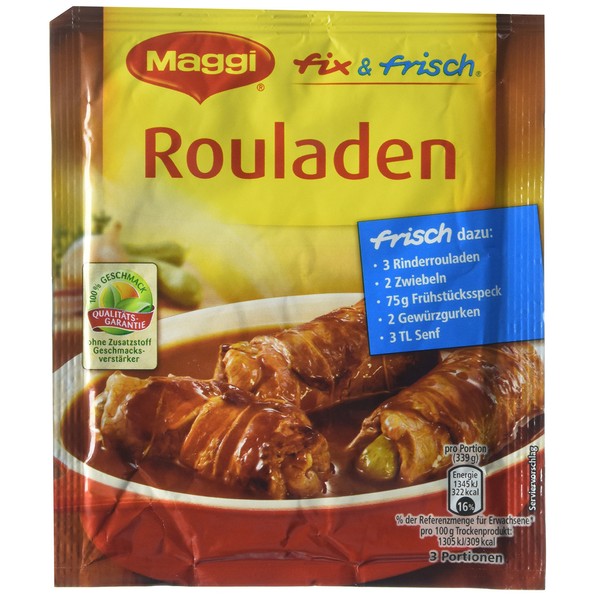 MAGGI fix & fresh rouladen (Rouladen) (Pack of 4)