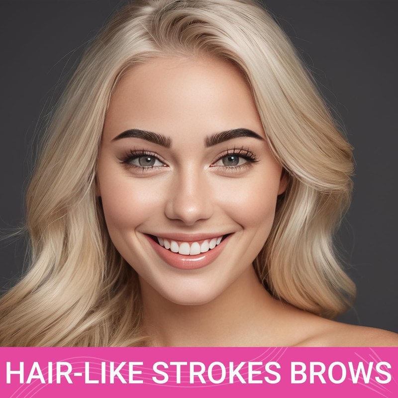 iMethod Eyebrow Pen - Eyebrow Pencil Magical 2-in-1 Eye Brow