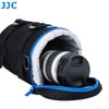 JJC Water Resistant Deluxe Lens Pouch with Shoulder Strap fits